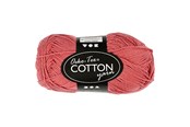 Garn & Zubehör - Creativ Company Cotton yarn Terracotta 50gr 170m - 431130