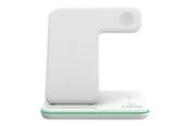 Handys - Adapter und Ladegeräte - Canyon WS-303 wireless charging stand - 3-in-1 - 15 Watt - White - CNS-WCS303W