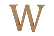 Kunst & Handwerk Ausstattung - Creativ Company Letter W MDF 13cm 1pc. - 56332