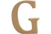 Kunst & Handwerk Ausstattung - Creativ Company Letter G MDF 13cm 1pc. - 56316