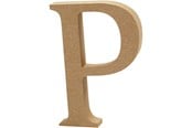 Kunst & Handwerk Ausstattung - Creativ Company Letter P MDF 13cm 1pc. - 56325