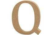 Kunst & Handwerk Ausstattung - Creativ Company Letter Q MDF 13cm 1pc. - 56326