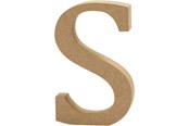 Kunst & Handwerk Ausstattung - Creativ Company Letter S MDF 13cm 1pc. - 56328