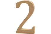 Kunst & Handwerk Ausstattung - Creativ Company Number 2 MDF 13cm  1pc. - 56340
