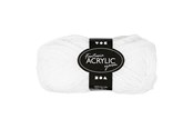 Garn & Zubehör - Creativ Company Acrylic yarn White 50gr 80m - 421710
