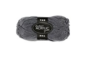 Garn & Zubehör - Creativ Company Acrylic yarn Grey 50gr 80m - 421720