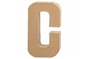 Kunst & Handwerk Ausstattung - Creativ Company Letter Papier-mache - C - 26602