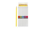 Utensilien zum Schreiben und Zeichnen - Creativ Company Triangular colored pencils - Yellow 12pcs. - 38570