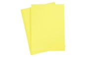Papier, Fotopapier und Etiketten - Creativ Company Colored Cardboard Canary Yellow A4 20 sheets - 21111