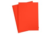 Papier, Fotopapier und Etiketten - Creativ Company Colored Cardboard Clear Red A4 20 sheets - 21114