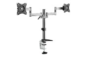 Monitorhalterung - LogiLink Dual monitor mount 13–27" aluminum arm length: 342 mm - BP0077