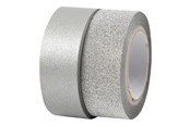 Klebeband und Kleber - Creativ Company Self-adhesive glitter film / masking tape - 25221