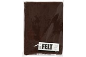 Kunst & Handwerk Ausstattung - Creativ Company Hobby Felt Brown A4 10 Sheets - 45518