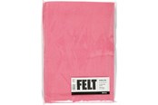 Kunst & Handwerk Ausstattung - Creativ Company Hobby Felt Pink A4 10 Sheets - 45505