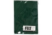 Kunst & Handwerk Ausstattung - Creativ Company Hobby Felt Dark Green A4 10 Sheets - 45515