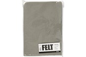 Kunst & Handwerk Ausstattung - Creativ Company Hobby Felt Gray A4 10 Sheets - 45519