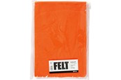 Kunst & Handwerk Ausstattung - Creativ Company Hobby Felt Orange A4 10 Sheets - 45503
