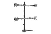Monitorhalterung - LogiLink Quad monitor stand 13–32" steel arm length: each 460 mm - BP0046