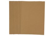 Papier, Fotopapier und Etiketten - Creativ Company Ribbed Cardboard Color 120gr 10 Sheets - 21963