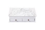 Kunst & Handwerk Ausstattung - Creativ Company Jewelery box Papier mâché Mermaid with mirror - 50440