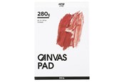 Hobby-Zubehör - Creativ Company Canvas Block White A4 280gr 10 Sheets - 25753