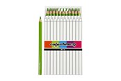 Hobby-Zubehör - Creativ Company Triangular Jumbo colored pencils - Light green 12pcs - 38178