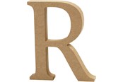 Kunst & Handwerk Ausstattung - Creativ Company Letter R MDF 13cm 1pc. - 56327