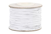Hobby-Zubehör - Creativ Company Elastic Thickness 1mm White 25m - 41030