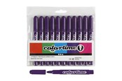 Hobby-Zubehör - Creativ Company Purple Jumbo pens 12pcs. - 37332
