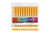 Hobby-Zubehör - Creativ Company Warm yellow Jumbo pens 12pcs. - 37350