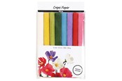 Kunst & Handwerk Ausstattung - Creativ Company Crepe Paper Standard Colors 8 Sheets - 209003