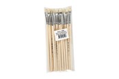 Hobby-Zubehör - Creativ Company Wooden brushes - Nr. 8 Short handle 12st. - 10608