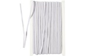 Kunst & Handwerk Ausstattung - Creativ Company Elastic Thickness 6mm White 50m - 41042