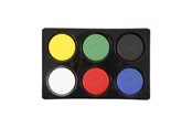 Hobby-Zubehör - Creativ Company Large refill blocks Watercolor in palette 6pcs. - 34576