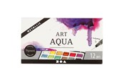 Hobby-Zubehör - Creativ Company Art Aqua Watercolor Paint Metallic 12 Colors - 34246