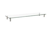 Monitorhalterung - LogiLink Tabletop monitor riser glass top 1000 mm long - BP0060