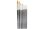 Hobby-Zubehör - Creativ Company Gold Line Brushes - 8 pcs. - 10747