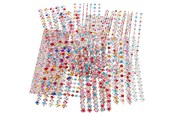 Kunst & Handwerk Ausstattung - Creativ Company Rhinestone Designs 2-10mm 12 Sheets - 28402