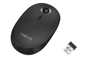 Maus - LogiLink Wireless & Bluetooth dual mouse 2.4 GHz 800/1200/1600 dpi black - Maus (Schwarz) - ID0204