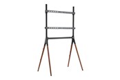 Wandhalterungen, AV-Halterungen & AV-Möbel - LogiLink TV stand 49–70" with walnut wooden legs 40 kg max. - Max 40 kg - recommended for 70" - BP0078