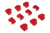 Netzwerkzubehör - LogiLink RJ45 port blocker (10x locks) - MP0043