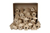 Kunst & Handwerk Ausstattung - Creativ Company Birdhouses Papier mache 60st. - 26533