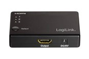 Video Audio Switcher - LogiLink HDMI switch 3x1-Port 1080p/60 Hz HDCP CEC RC - HD0042