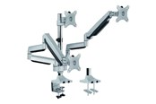 Monitorhalterung - LogiLink Triple monitor mount 13–32" aluminum 2x gas spring - BP0052