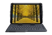 Tastaturen - Logitech Universal - keyboard and folio case - AZERTY - French - Tastatur & Folio-Set - Französisch - Schwarz - 920-008338