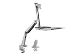Monitorhalterung - LogiLink Sit-stand workstation monitor desk mount 13–32" - BP0040