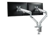 Monitorhalterung - LogiLink Dual monitor mount 17–32" aluminum curved screens - BP0088