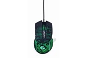 Maus - Gembird USB LED Gaming Mouse - Gaming Maus (Schwarz) - MUSG-RGB-01