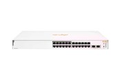 Switches - Hewlett Packard Enterprise Aruba Instant On 1830 24G 12p Class4 PoE 2SFP 195W Switch - JL813A#ABB