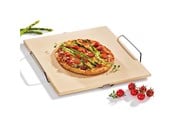 Backzubehör - KÜCHENPROF Pizzasten med stand firkantet 41.5cm X 40.5cm - K1086000000